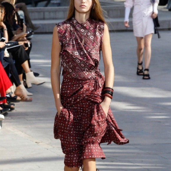 Isabel Marant Tops - ISABEL MARANT Runway Burgundy Top